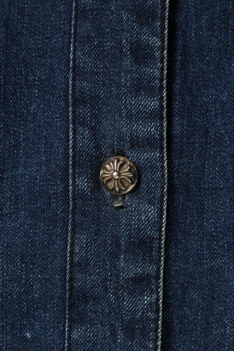 クロムハーツ LOOSEENDS LS/ルーズエンド 袖クロスパッチ付きデニム