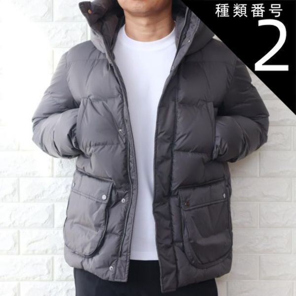 種類2:BLACK / ブラック/44 【並行輸入品】ヘルノ ダウンジャケット メンズ ブラック グレー HERNO ヘルノ ポーラテック ...
