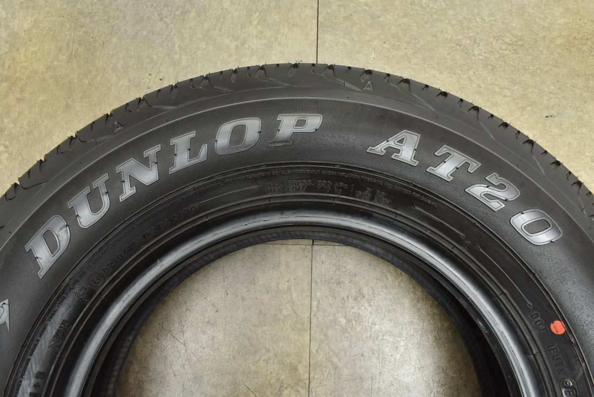 2025年製 新車外し】ダンロップ グラントレック AT20 195/80R15 4本 