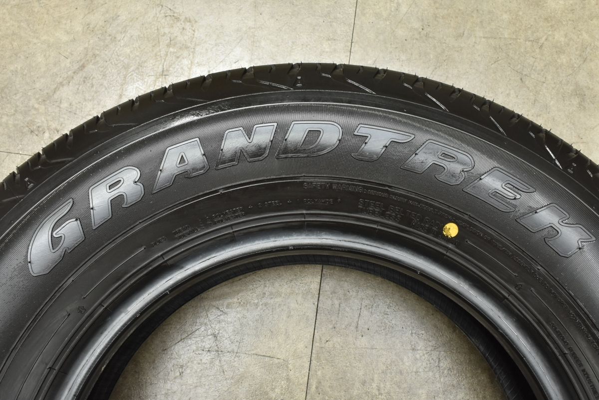 2025年製 新車外し】ダンロップ グラントレック AT20 195/80R15 4本 