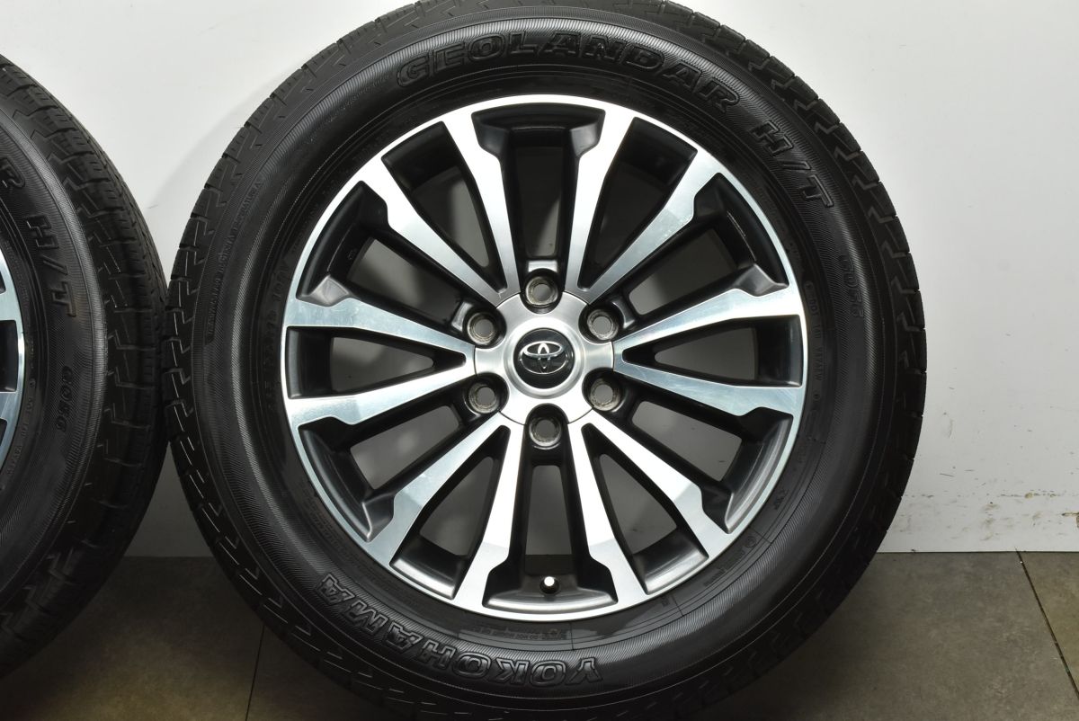 バリ溝】トヨタ 150 ランドクルーザープラド 後期 純正 19in 7.5J +25
