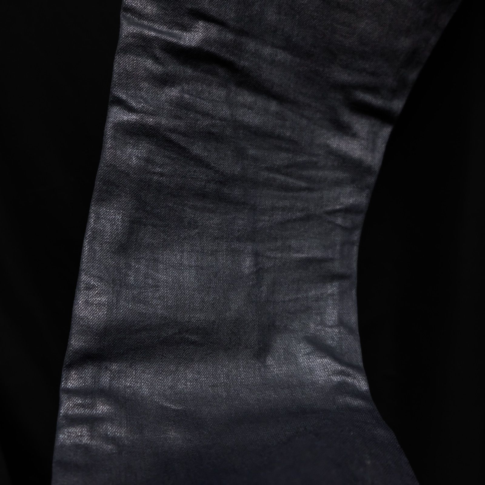 RALPH LAUREN BLACK LABEL ワックスコーティング スリムフィットデニム 