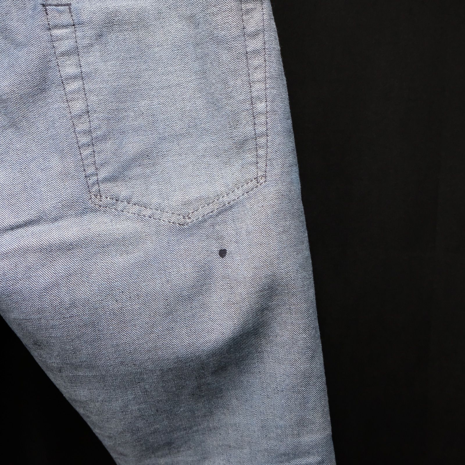 RALPH LAUREN BLACK LABEL ワックスコーティング スリムフィットデニム