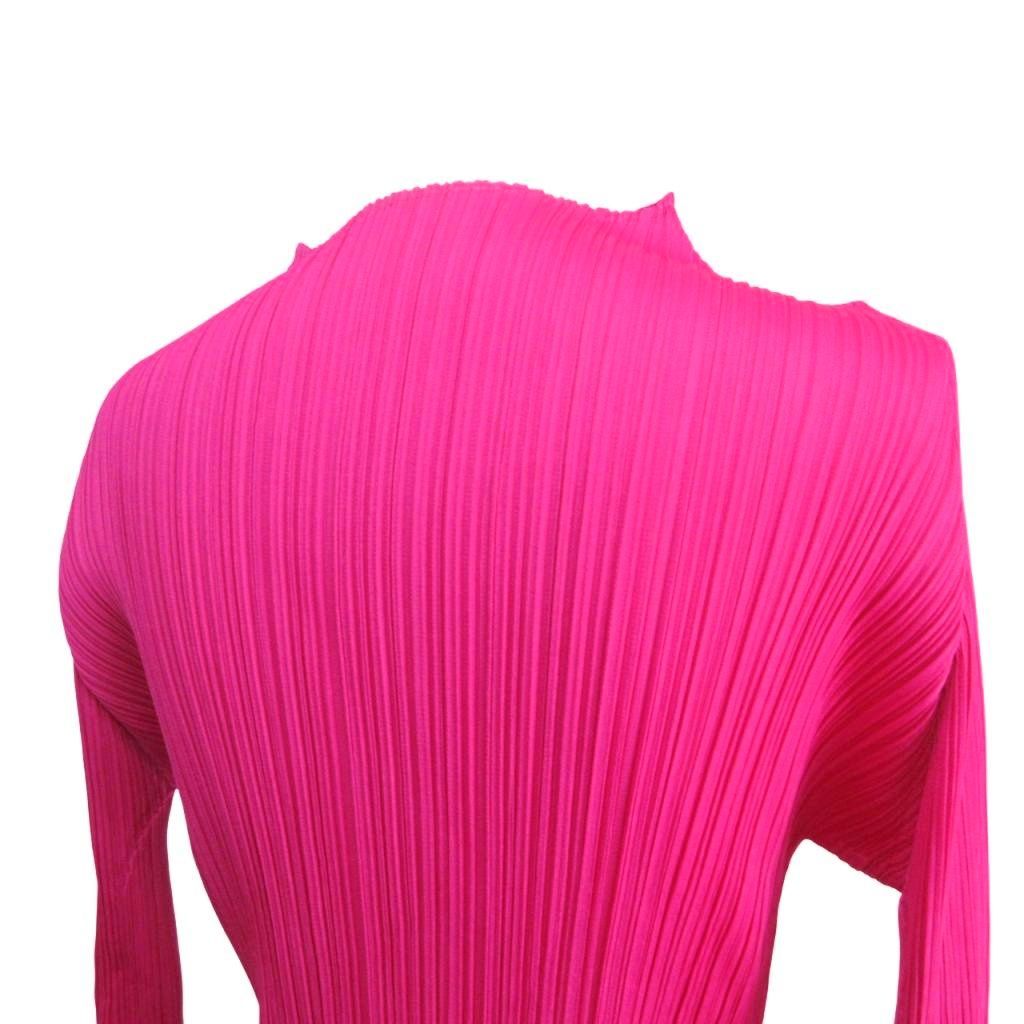 極美品✨PLEATS PLEASE プリーツ　ピンク　半袖　トップス　サイズ3 プリーツプリーズ PLEATS PLEASE イッセイミヤケ 極美品 21AW