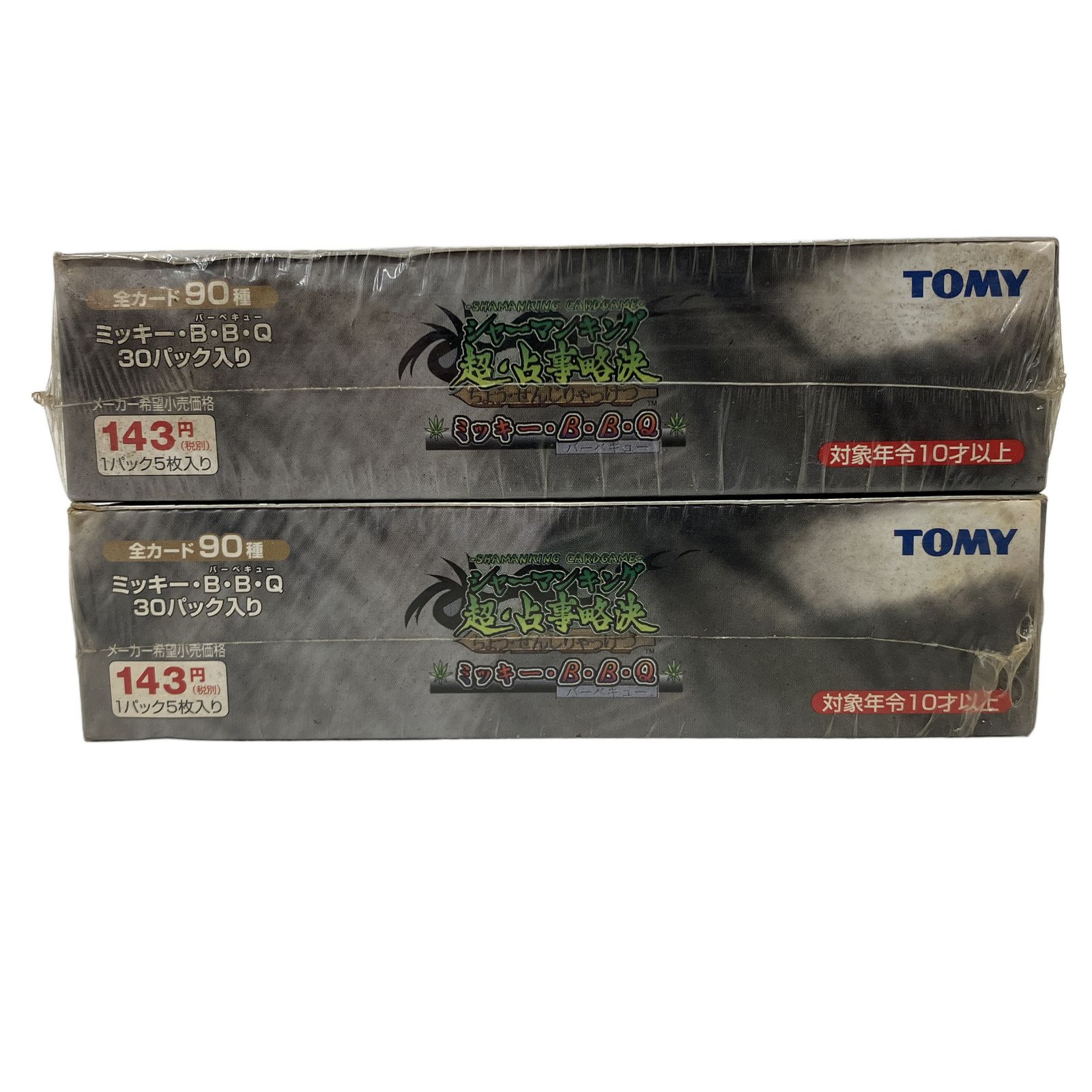 新品 シャーマンキング 超・占事略決 ミッキー・B・B・Q BOX 2箱セット トミー シャーマンキング 超・占事略決 ミッキー・B・B・Q 2箱セット