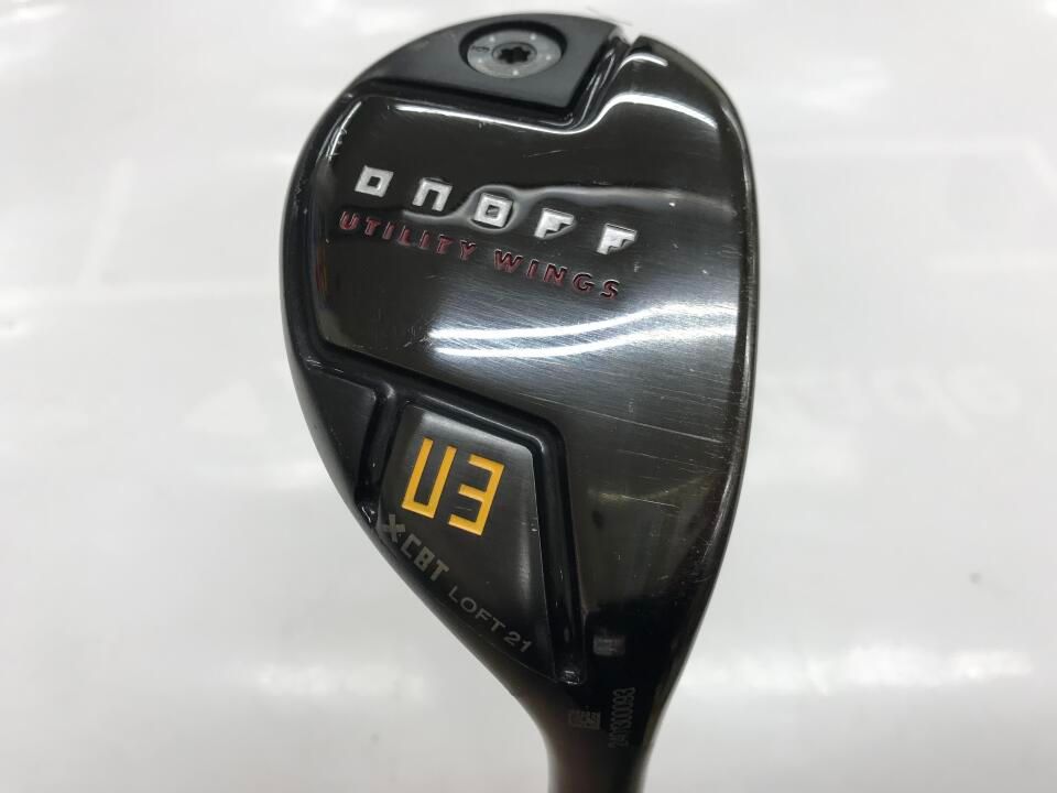 グローブライド ONOFF UTILITY WINGS KURO 2025 21度 CBT 624 I Sフレックス ユーティリティ