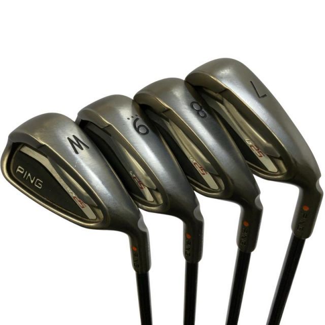 ピン G 25 6 S アイアンセット IR 特注シャフト フレックスその他 メンズ 男性用 右利き 右用 Cランク ゴルフクラブ