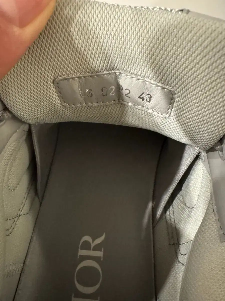 ディオール B 30 スニーカー グレー 43 275-280