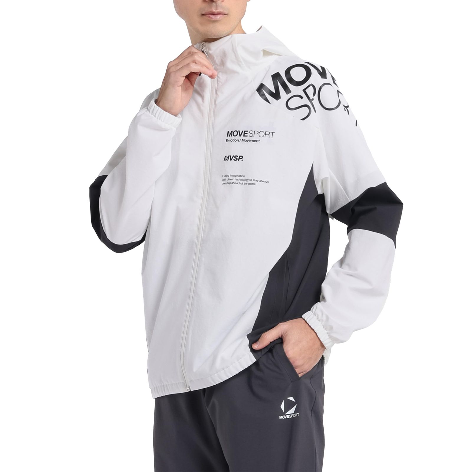 ムーブスポーツ TAIKYU フルジップフーディー _WHBK_XO WHBK XO