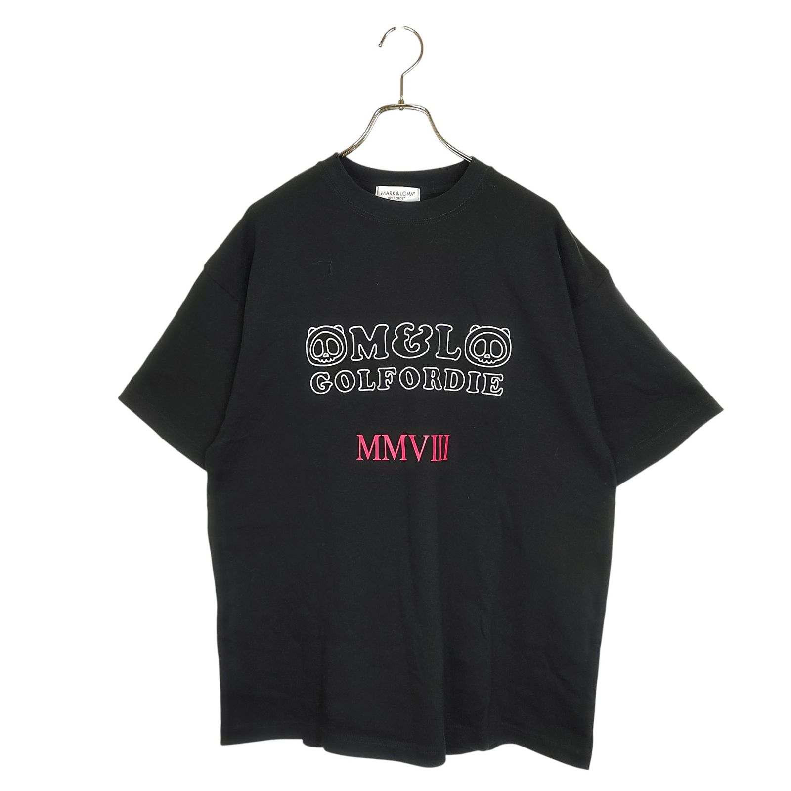 MARK&LONA マークアンドロナ ゴルフ 25SS GOLF OR DIE LOGO 半袖 T