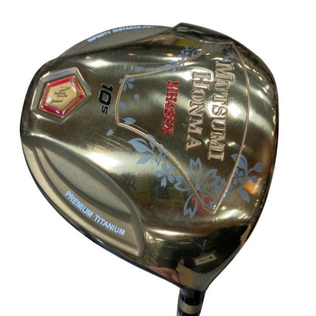 メーカー MUTSUMI HONMA MH 488 X 10.5° ドライバー DR オリジナルカーボン フレックスR メンズ 男性用 右利き 右用 Cランク ゴルフクラブ