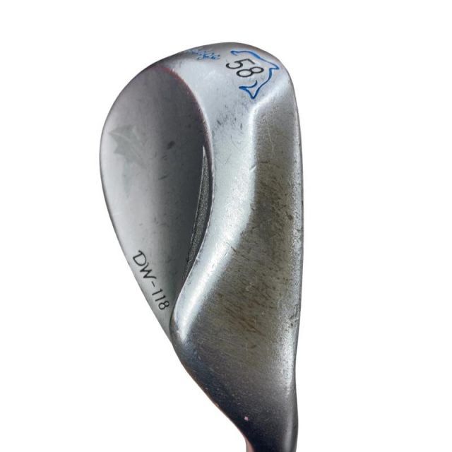 中古】 キャスコ Dolphin Wedge DW-118 シルバー 58° ウェッジ WG NS
