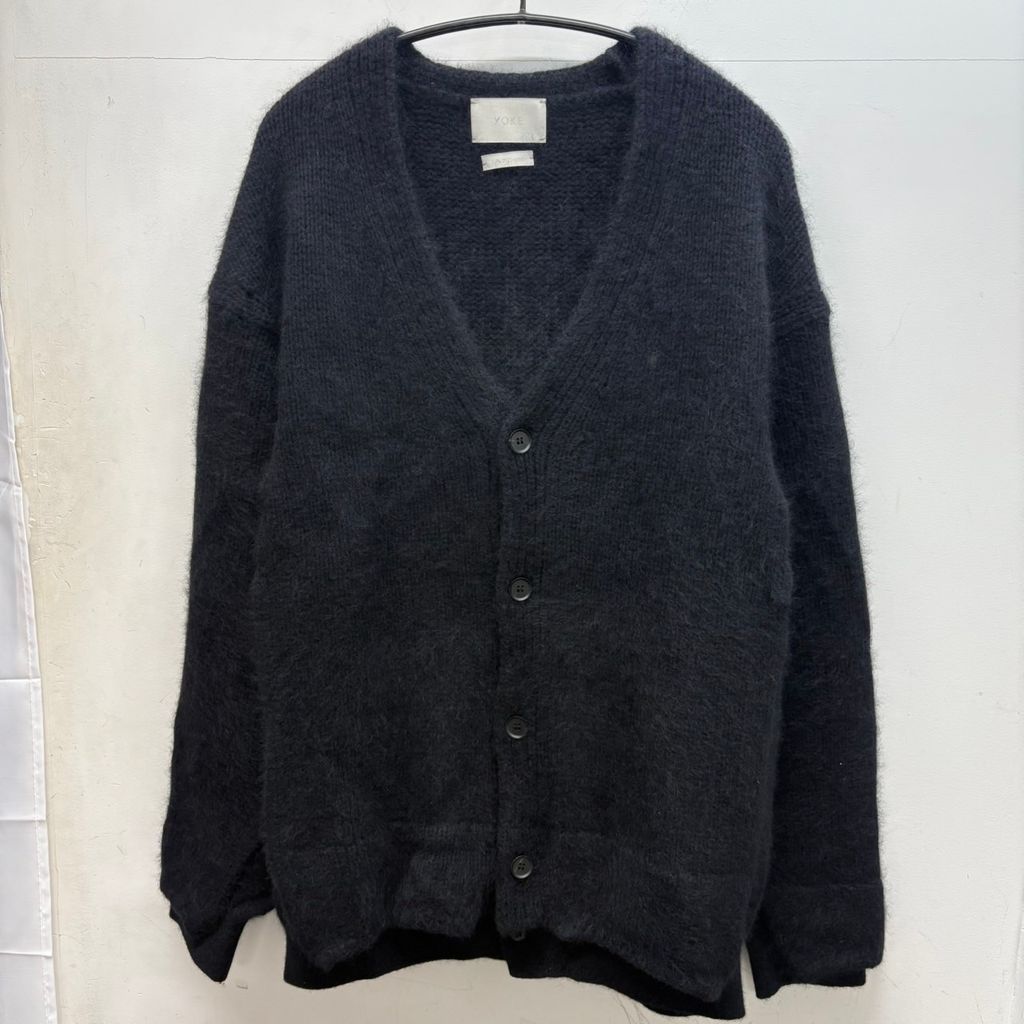 YOKE ヨーク 21 AW カーディガン ブラック size 2 中目黒B 01