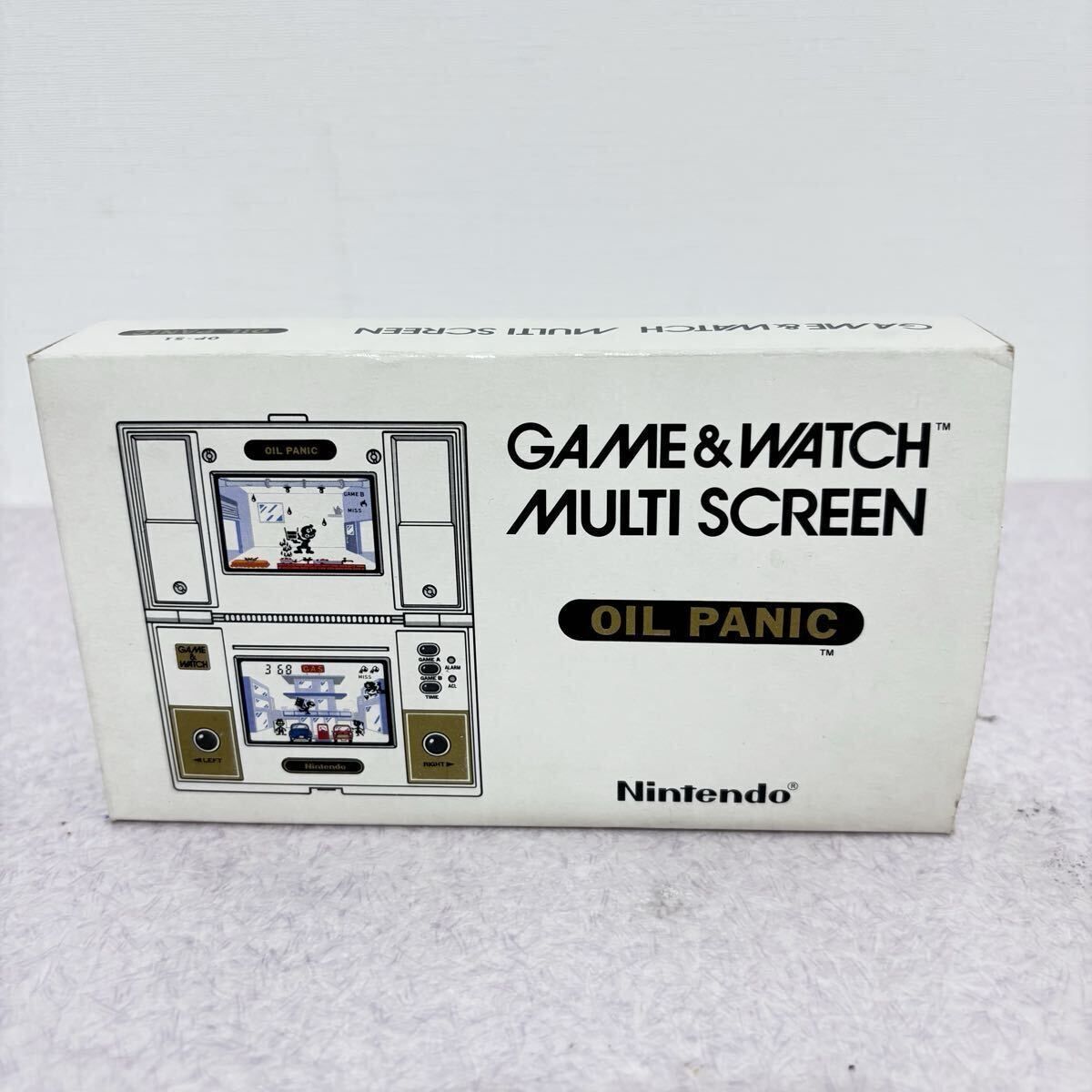 ゲームウォッチ GAME WATCH オイルパニック OIL PANIC マルチスクリーン