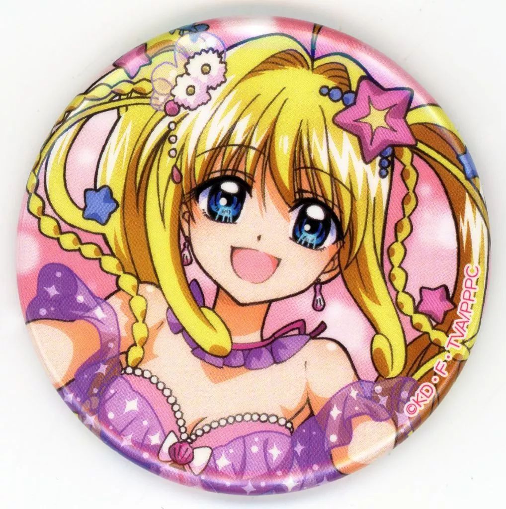 中古】バッジ・ビンズ 七海るちあ(等身) 缶バッジ 「まるくじ