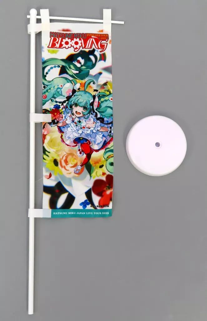 中古】タペストリー 初音ミク ミニのぼり 「初音ミク JAPAN LIVE TOUR