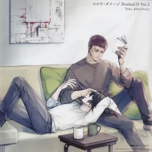 中古】紙製品 タク＆トワ メガジャケット 「ドラマCD スロウ・ダメージ