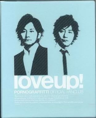 中古】小物(男性) ポルノグラフィティ 会報ファイル(ライトブルー