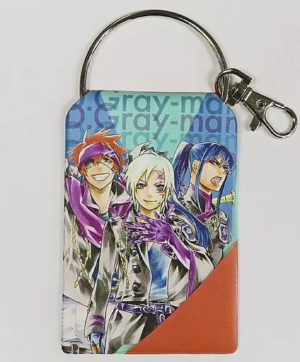 中古】雑貨 アレン・ウォーカー＆神田ユウ＆ラビ PVCパスケース 「D