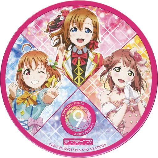 中古】バッジ・ピンズ 高坂穂乃果＆高海千歌＆上原歩夢 9th