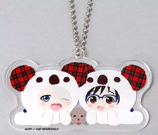 ヴィクトル・ニキフォロフ 勝生勇利 アクリルキーホルダーセット 中古】キーホルダー・マスコット(キャラクター) 勝生勇利＆ヴィクトル