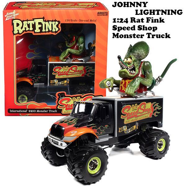 1 24 RAT FINK SPEED SHOP MONSTER TRUCK ラットフィンク ミニカー