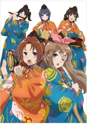 中古】クリアファイル 集合(オレンジ) A4シングルクリアファイル