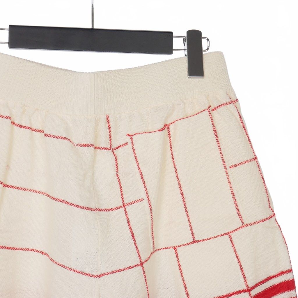 メゾンマルジェラ Maison Margiela 22SS チェック ニット ショート