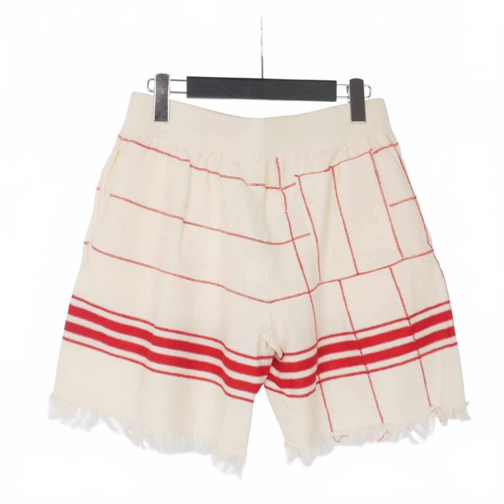 メゾンマルジェラ Maison Margiela 22SS チェック ニット ショート