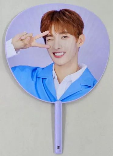 中古】うちわ ドギョム うちわB 「SEVENTEEN 2020 JAPAN DOME TOUR