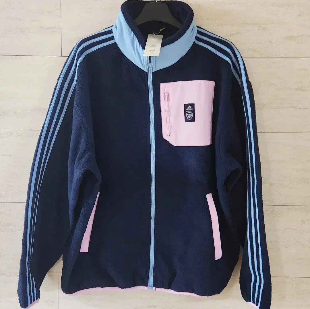 2 XL アーセナル フリース ジャケット adidas サッカー アウター ボア
