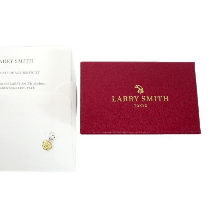LARRY SMITH ラリースミス 正規 18 K GOLD ROSE PENDANT SMALL 18金 ローズペンダント ペンダントトップ 全金 NL-0183-18 KYG S