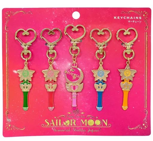 セーラームーンR　5戦士　レトロ　キーホルダー セーラームーンR 5戦士 レトロ キーホルダー V11843678 価格