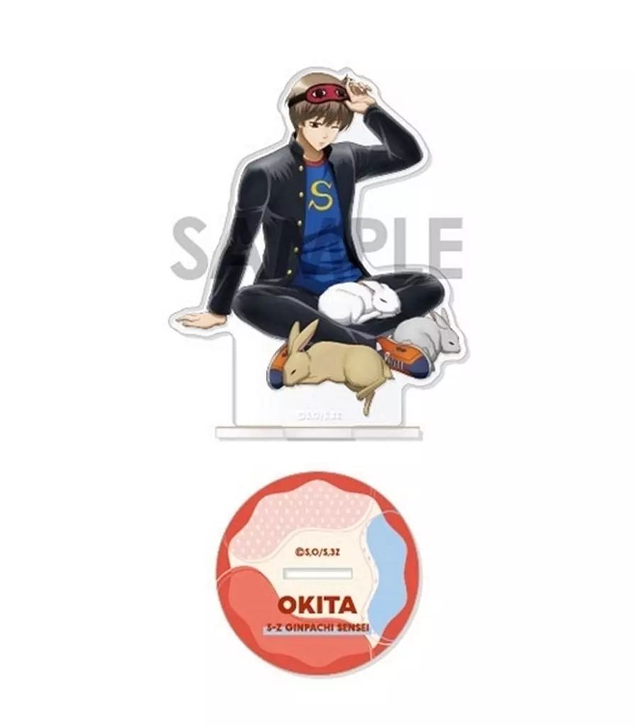 中古】アクリルスタンド・アクリルパネル 6.沖田総悟 アクリルスタンド