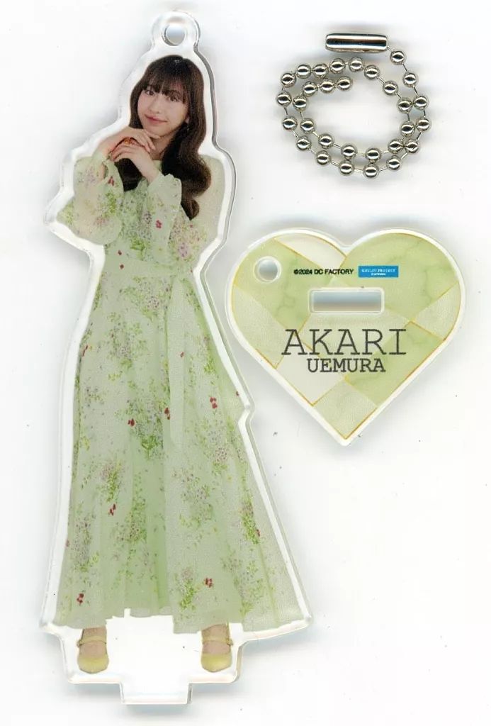 中古】キーホルダー 植村あかり ソロアクリルスタンドキーホルダー