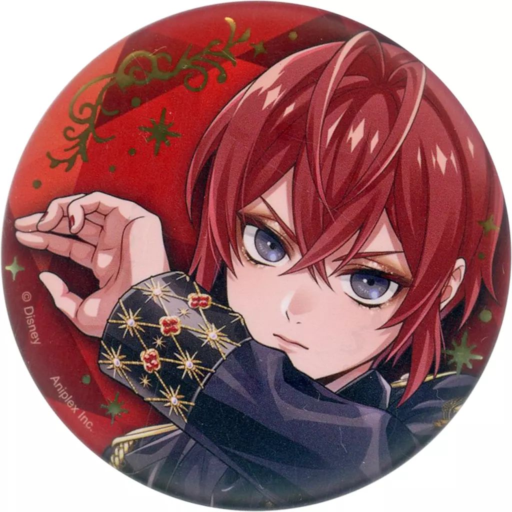 リドル・ローズハート 缶バッジ20点 ツイステ リドル・ローズハート レリーフメタル缶バッジ 寮服