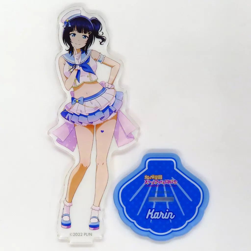 中古】アクリルスタンド・アクリルパネル 朝香果林 アクリルフィギュア