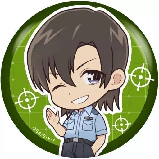 中古】バッジ・ピンズ 萩原研二 「名探偵コナン ぷちキャラコレクト缶