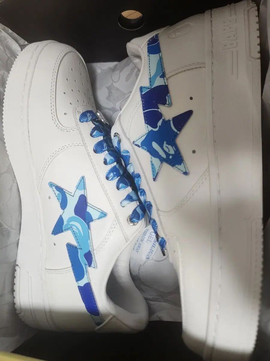 A BATHING APE アベイシングエイプ カモフラージュ ブルー 270