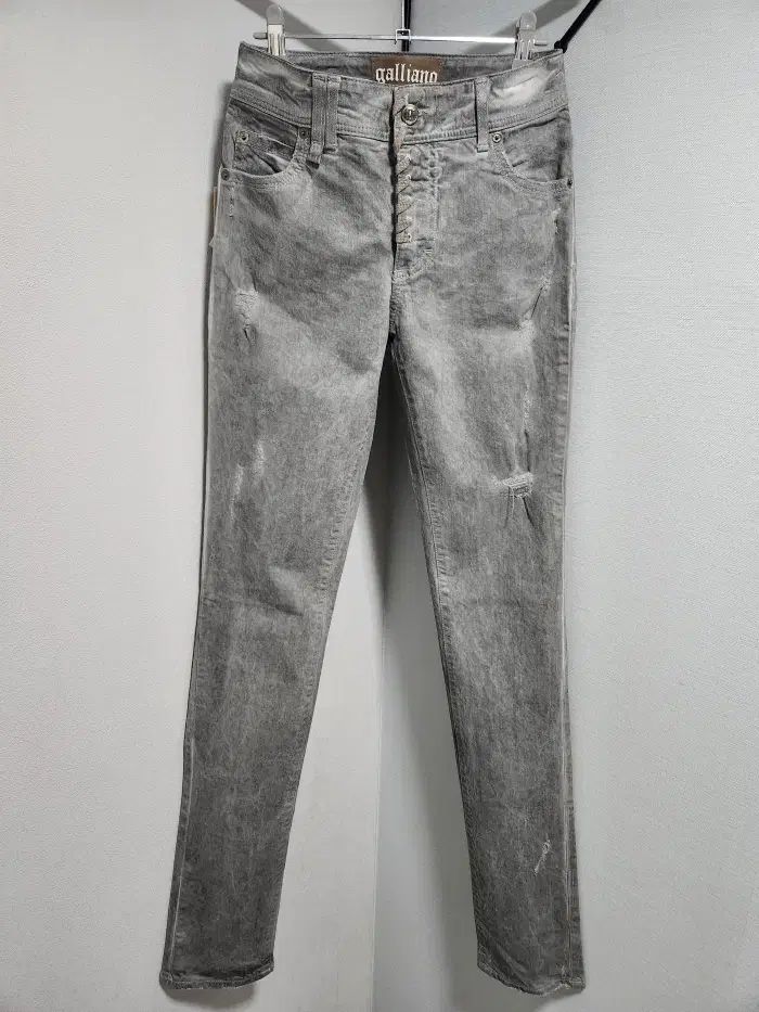 ジョン ガリアーノ リボン結びポケット デニム