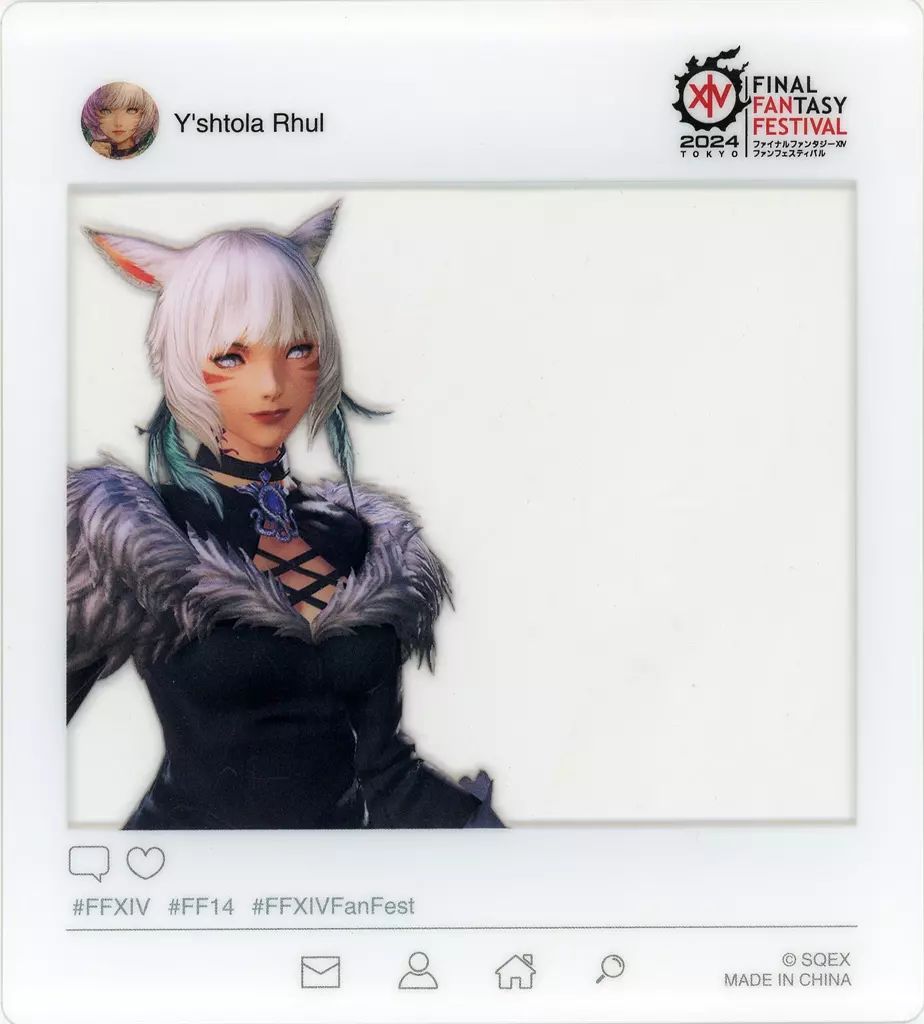 FF14◆ファンフェス 限定 SNS風アクリルカード 全10種 コンプ FF14◇ファンフェス 限定 SNS風アクリルカード 全10種 コンプ FF14