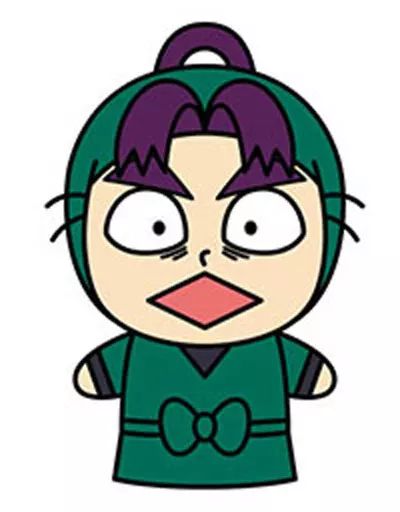 忍たま乱太郎　パペラ　フィンガーキーホルダー　食満留三郎　潮江文次郎　マスコット 中古】キーホルダー・マスコット(キャラクター) 潮江文次郎 フィンガー