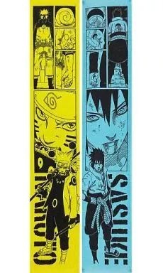 中古】タオル・手ぬぐい(キャラクター) ナルト＆サスケ ロングタオル2