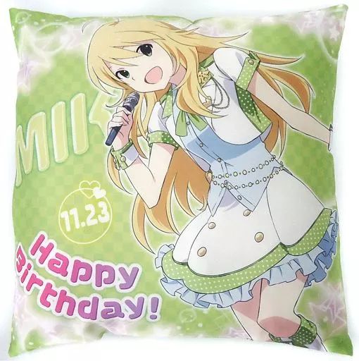 中古】クッション・抱き枕・本体(キャラクター) 星井美希(Happy