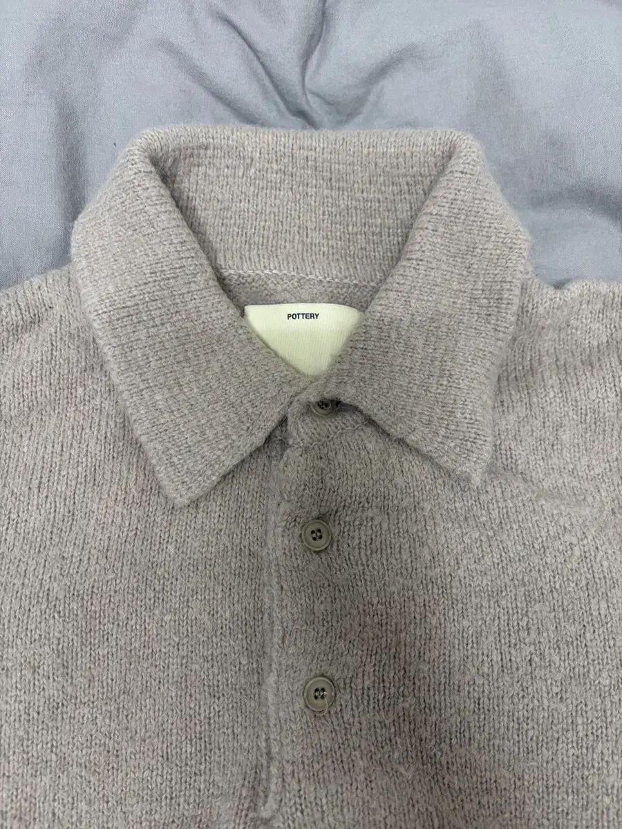 ポッタリー アルパカ Vネック パーカ オートミール 1 *廃盤モデル