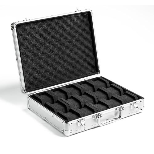 シルバーアルミニウム時計収納ボックス