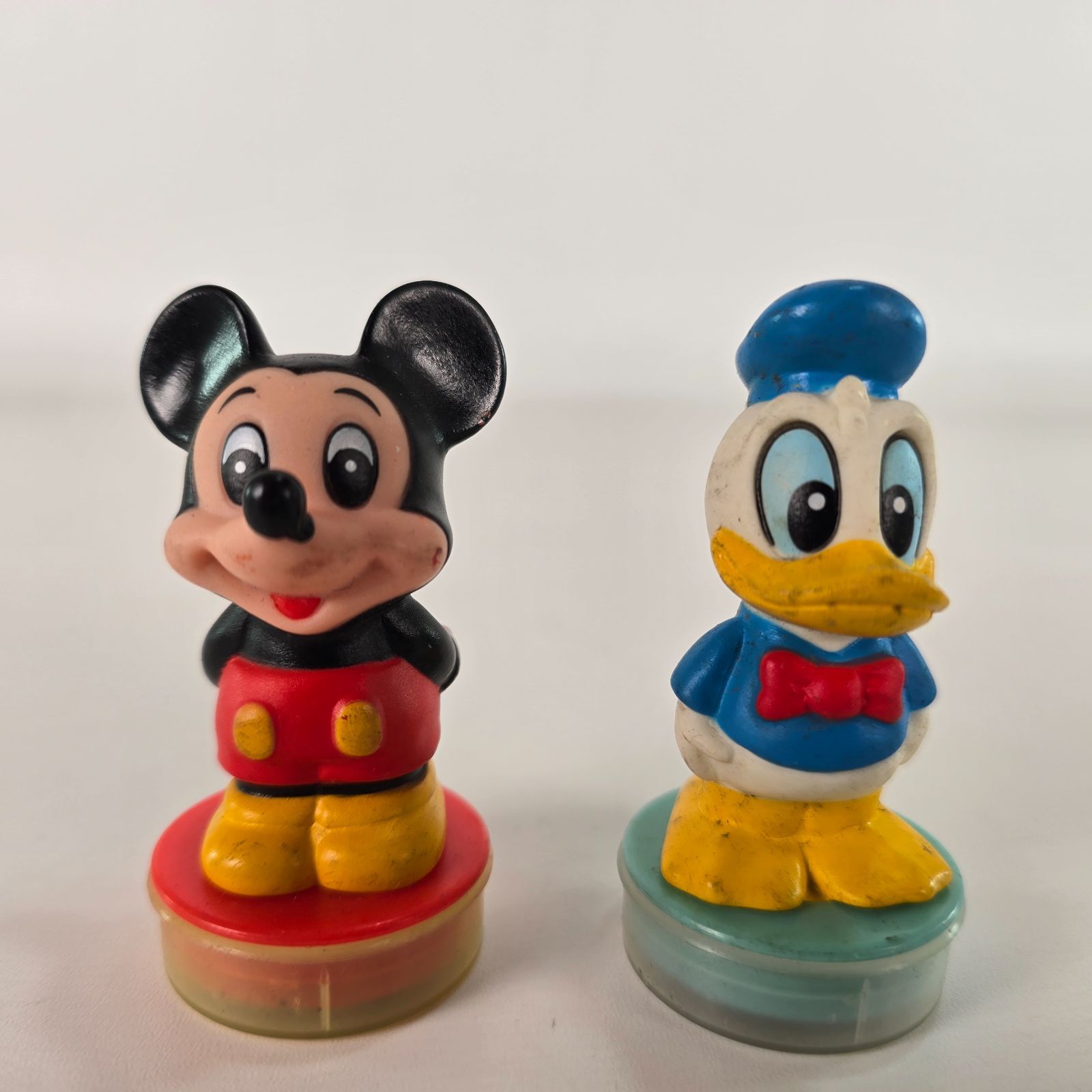 1980年代 レトロディズニー ミッキー マスコット スタンプ TOMY 日本製