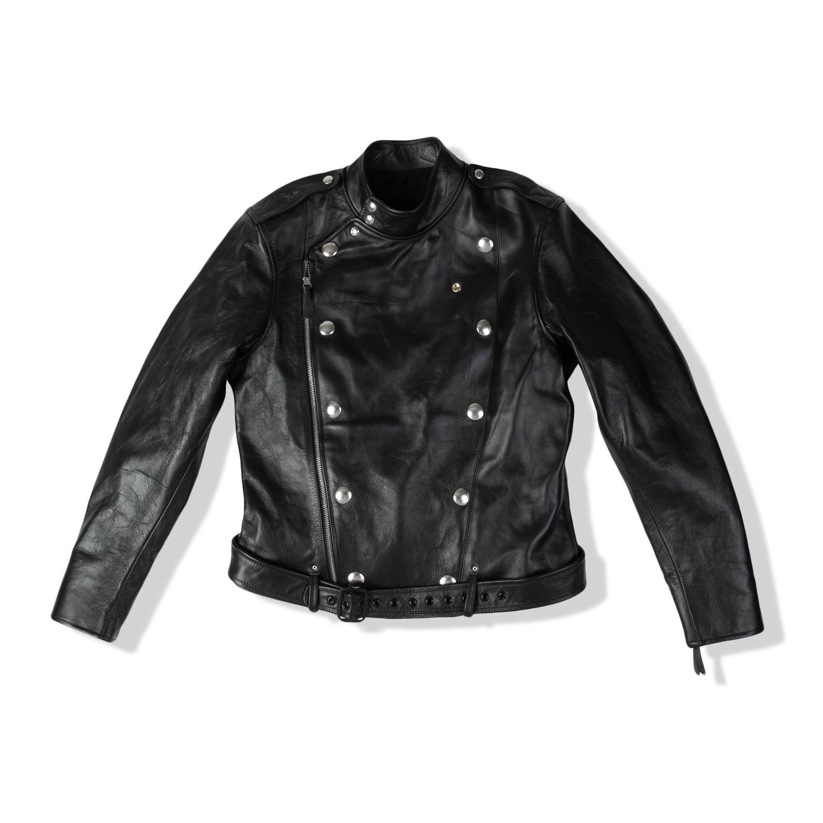 レザートグス実名復刻 レザージャケット モーターサイクル ダブルライーダース 2 XL 44