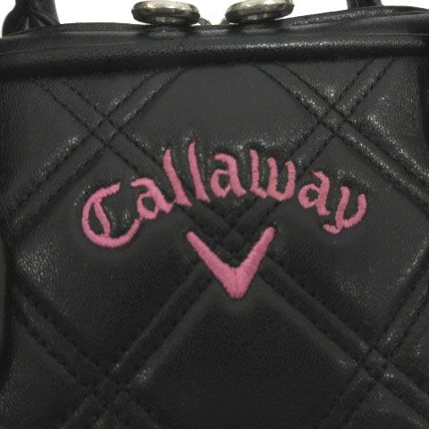 キャロウェイ CALLAWAY キルティングミニボストンバッグ ロゴ刺繍