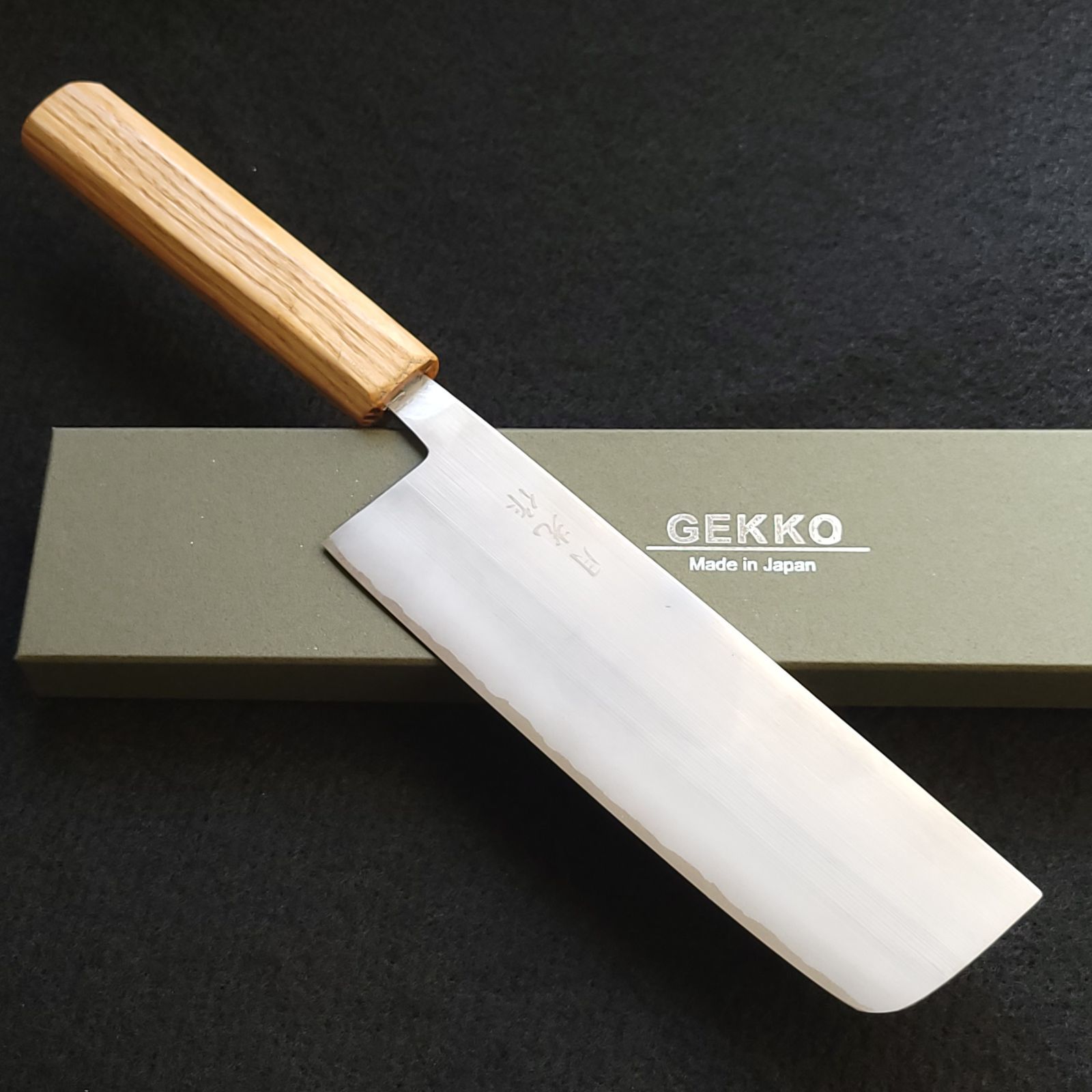 白紙1号 クラッド 万能包丁 170㎜ #9326 焼柄 月光作 白紙1号 クラッド 万能包丁 170㎜ #9326 焼柄 月光作 - メルカリ